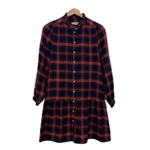 Loft Flannel Poplin Dress